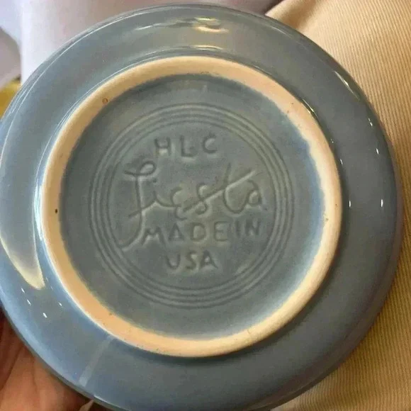 Vintage Homer Laughlin Multicolor Fiestaware China Set of 11 - Picture 9 of 9